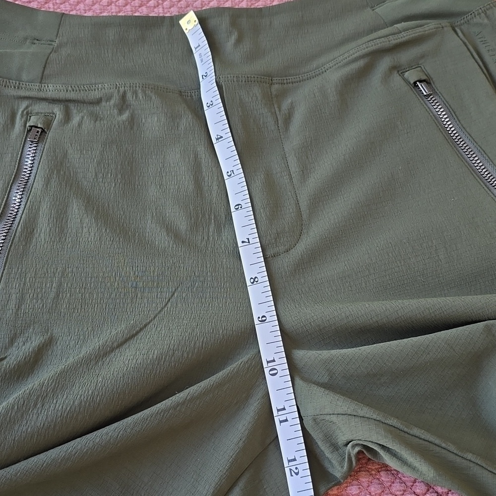 Athleta Trekkie North Aspen Olive High Rise Joggers - Picture 10 of 16
